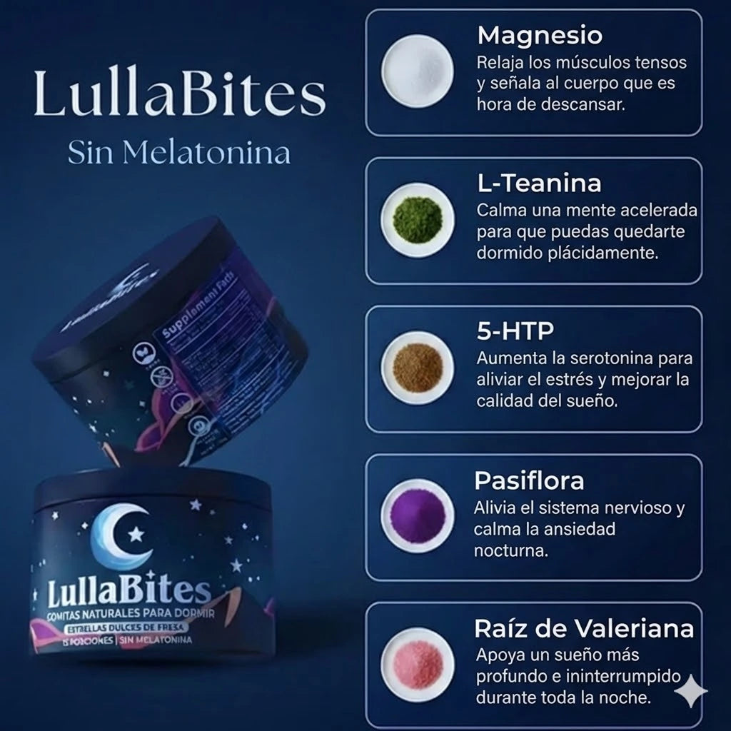 DormiRico™ | Gomitas para dormir en menos de 30 Minutos, 100% Naturales