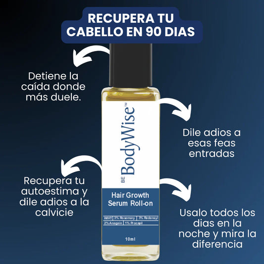 Roll-on Bodywise ¡REACTIVA EL CRECIMIENTO Y RELLENA ZONAS VACÍAS!